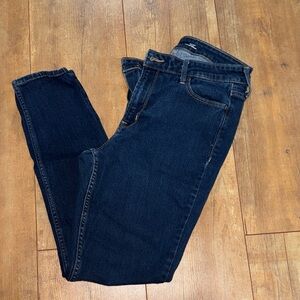 Old Navy Women's Skinny Jeans in Dark Blue